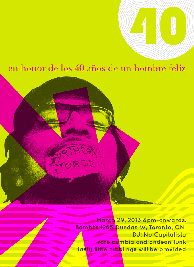 An invitation to a party